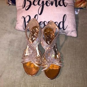 Rose Gold Womens Heels